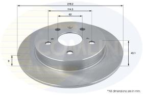COMLINE ADC0930 - DISCO FRENO