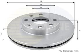 COMLINE ADC1008V - DISCO DE FRENO