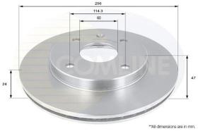 COMLINE ADC1033V - DISCO DE FRENO