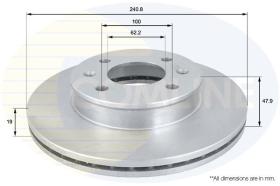 COMLINE ADC1039V - DISCO DE FRENO