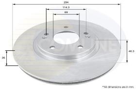 COMLINE ADC1050V - DISCO FRENO