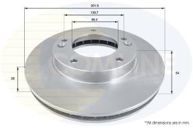 COMLINE ADC1051V - DISCO FRENO