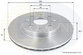 COMLINE ADC1058V - DISCO DE FRENO