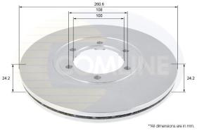 COMLINE ADC1069V - DISCO DE FRENO