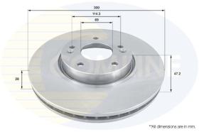 COMLINE ADC1092V - DISCO DE FRENO