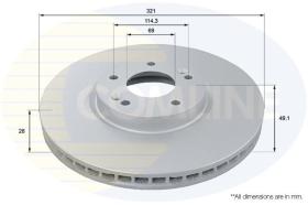 COMLINE ADC1096V - DISCO FRENO