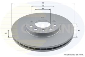 COMLINE ADC1113V - DISCO DE FRENO
