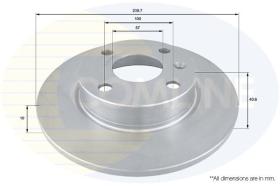 COMLINE ADC1134 - DISCO DE FRENO