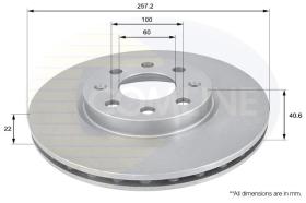 COMLINE ADC1138V - DISCO DE FRENO
