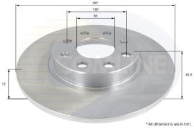 COMLINE ADC1140 - DISCO DE FRENO