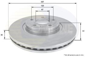 COMLINE ADC1141V - DISCO FRENO