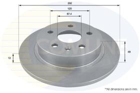 COMLINE ADC1145 - DISCO DE FRENO