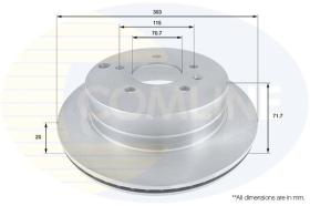 COMLINE ADC1147V - DISCO FRENO