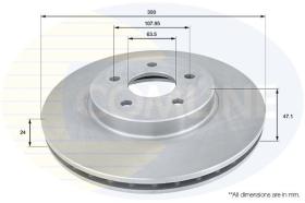 COMLINE ADC1215V - DISCO DE FRENO