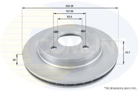 COMLINE ADC1217V - DISCO FRENO