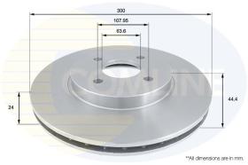 COMLINE ADC1220V - DISCO DE FRENO