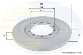 COMLINE ADC1233 - DISCO FRENO