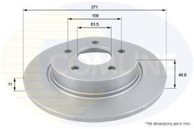 COMLINE ADC1247 - DISCO DE FRENO