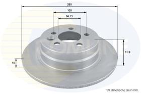 COMLINE ADC1319 - DISCO DE FRENO