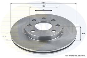 COMLINE ADC1406 - DISCO FRENO