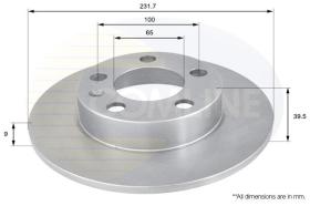 COMLINE ADC1414 - DISCO DE FRENO