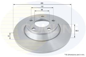 COMLINE ADC1422 - DISCO DE FRENO