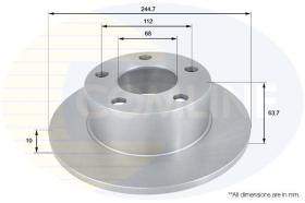 COMLINE ADC1427 - DISCO DE FRENO