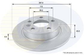 COMLINE ADC1429 - DISCO DE FRENO