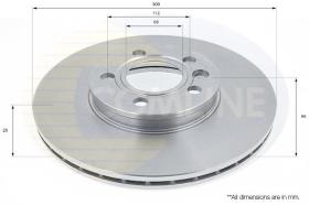 COMLINE ADC1434V - DISCO DE FRENO