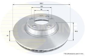 COMLINE ADC1459V - DISCO FRENO