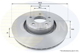 COMLINE ADC1465V - DISCO DE FRENO