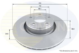 COMLINE ADC1470V - DISCO DE FRENO
