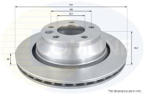 COMLINE ADC1472V - DISCO FRENO
