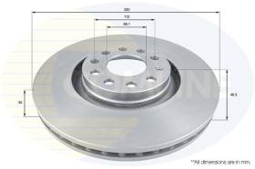 COMLINE ADC1473V - DISCO DE FRENO