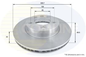 COMLINE ADC1475V - DISCO DE FRENO