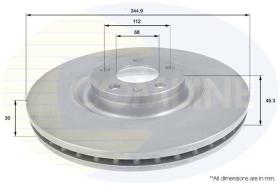 COMLINE ADC1484V - DISCO FRENO