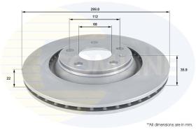 COMLINE ADC1485V - DISCO FRENO