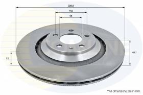 COMLINE ADC1491V - DISCO FRENO