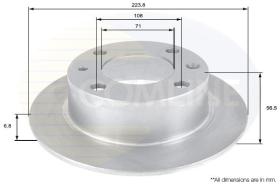 COMLINE ADC1529 - DISCO FRENO