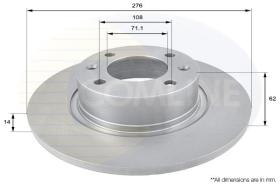COMLINE ADC1533 - DISCO DE FRENO