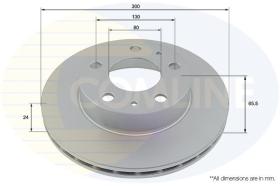 COMLINE ADC1536V - DISCO DE FRENO