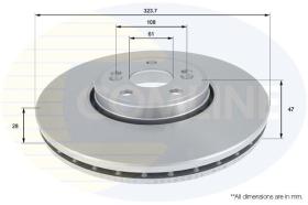 COMLINE ADC1553V - DISCO FRENO