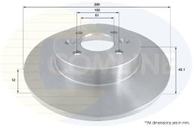 COMLINE ADC1569 - DISCO FRENO