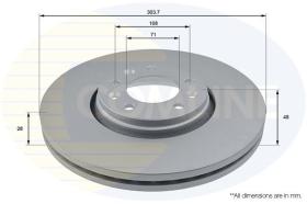 COMLINE ADC1579V - DISCO DE FRENO