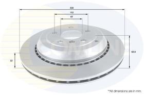 COMLINE ADC1649V - DISCO FRENO