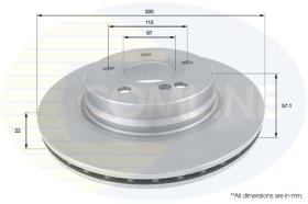 COMLINE ADC1658V - DISCO FRENO