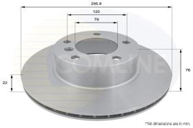 COMLINE ADC1705V - DISCO DE FRENO