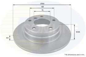 COMLINE ADC1706 - DISCO DE FRENO