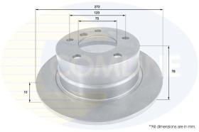 COMLINE ADC1711 - DISCO FRENO