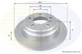 COMLINE ADC1724 - DISCO FRENO